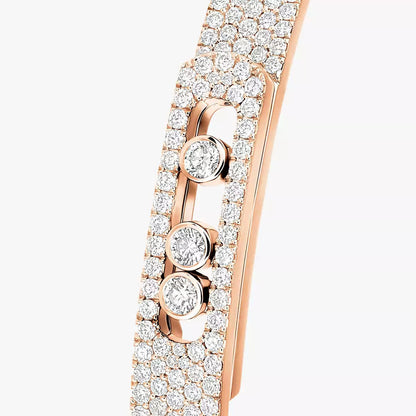 [Noble Aura jewelry]Move Noa Full Pavé Diamond Bangle Bracelet