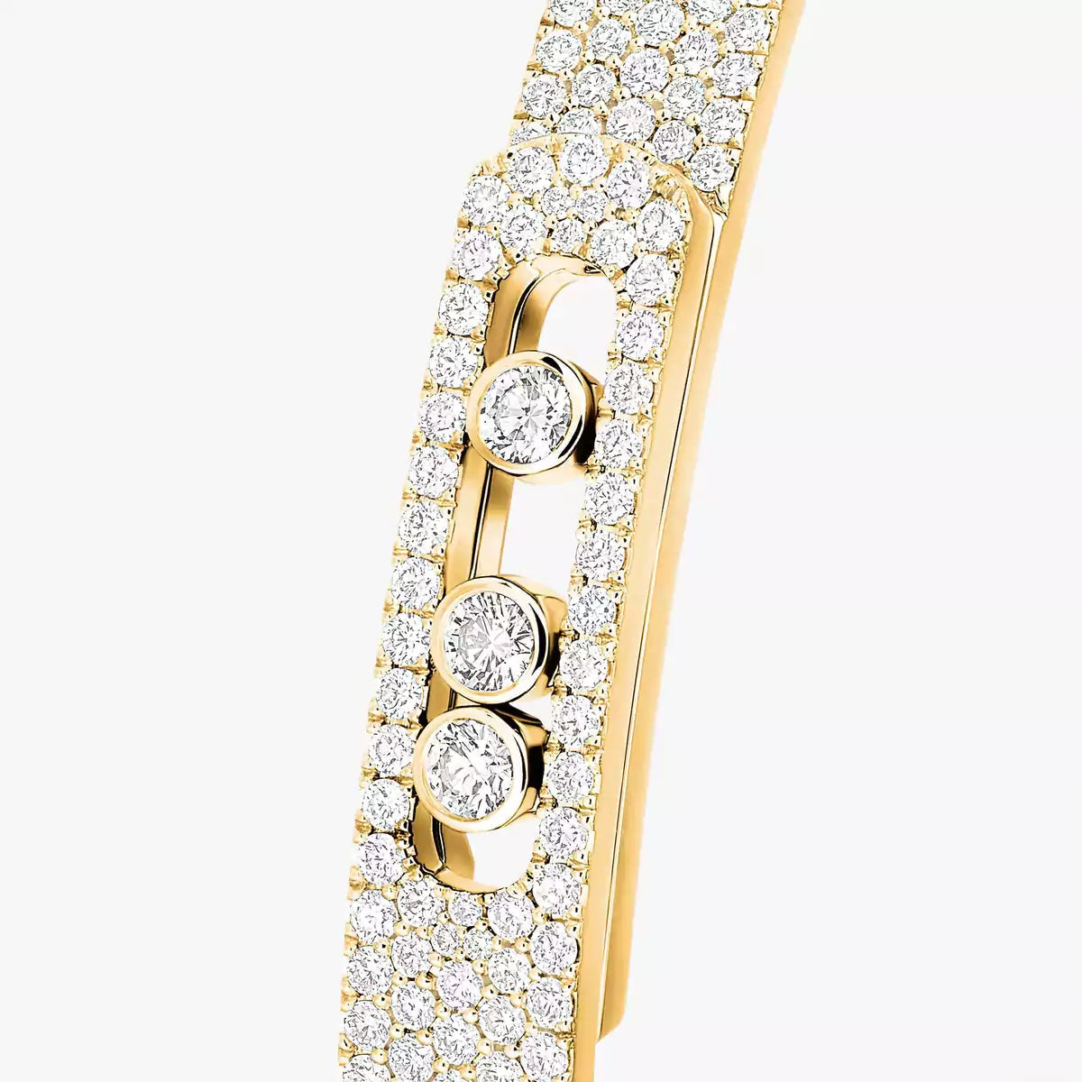 [Noble Aura jewelry]Move Noa Full Pavé Diamond Bangle Bracelet