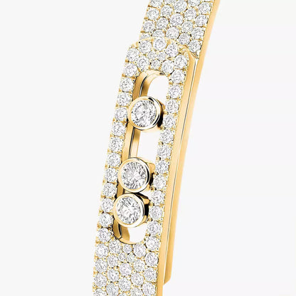 [Noble Aura jewelry]Move Noa Full Pavé Diamond Bangle Bracelet