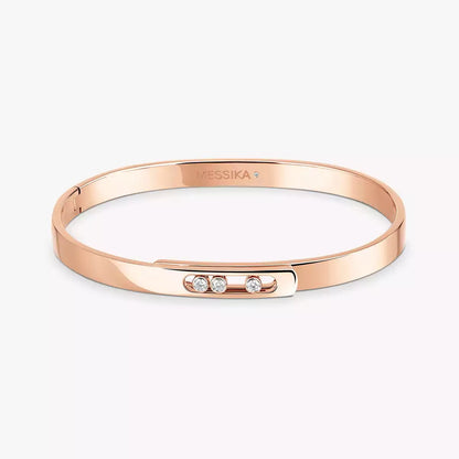 [Noble Aura jewelry]Move Noa Diamond Bangle Bracelet
