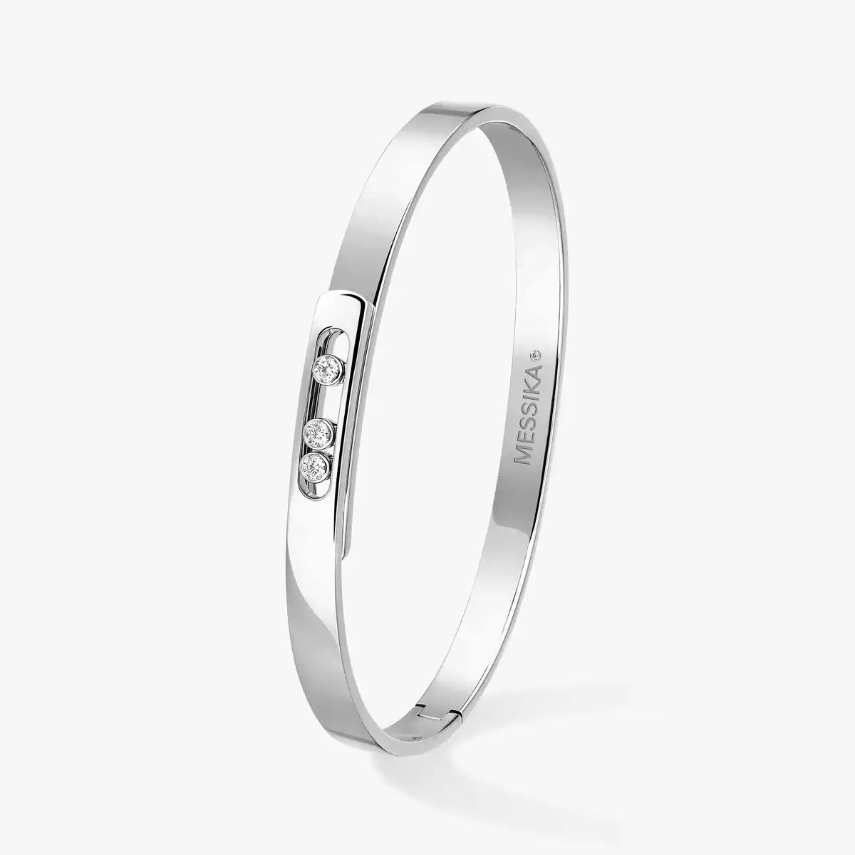 [Noble Aura jewelry]Move Noa Diamond Bangle Bracelet