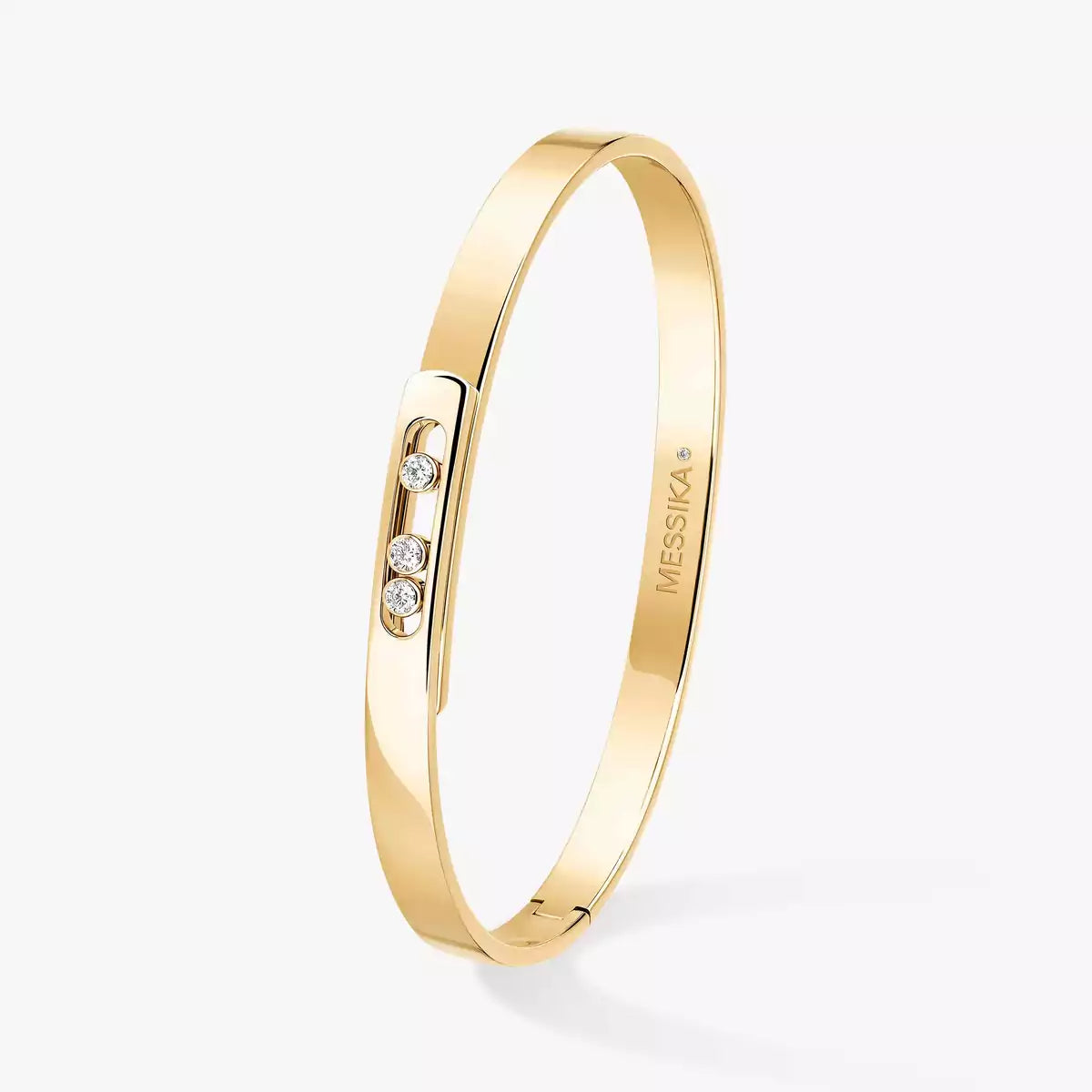 [Noble Aura jewelry]Move Noa Diamond Bangle Bracelet