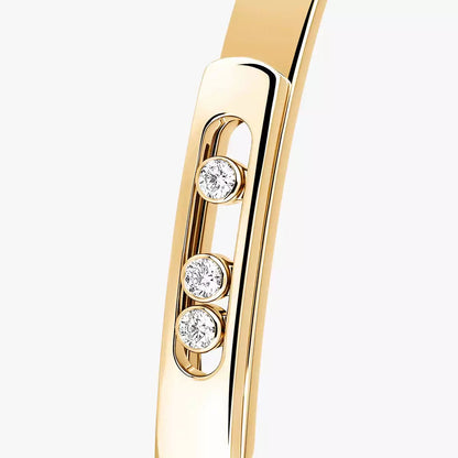[Noble Aura jewelry]Move Noa Diamond Bangle Bracelet