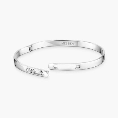 [Noble Aura jewelry]Move Noa Diamond Bangle Bracelet