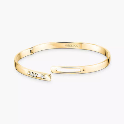 [Noble Aura jewelry]Move Noa Diamond Bangle Bracelet