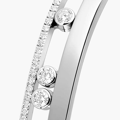 [Noble Aura jewelry]Move Romane Diamond Bangle Bracelet