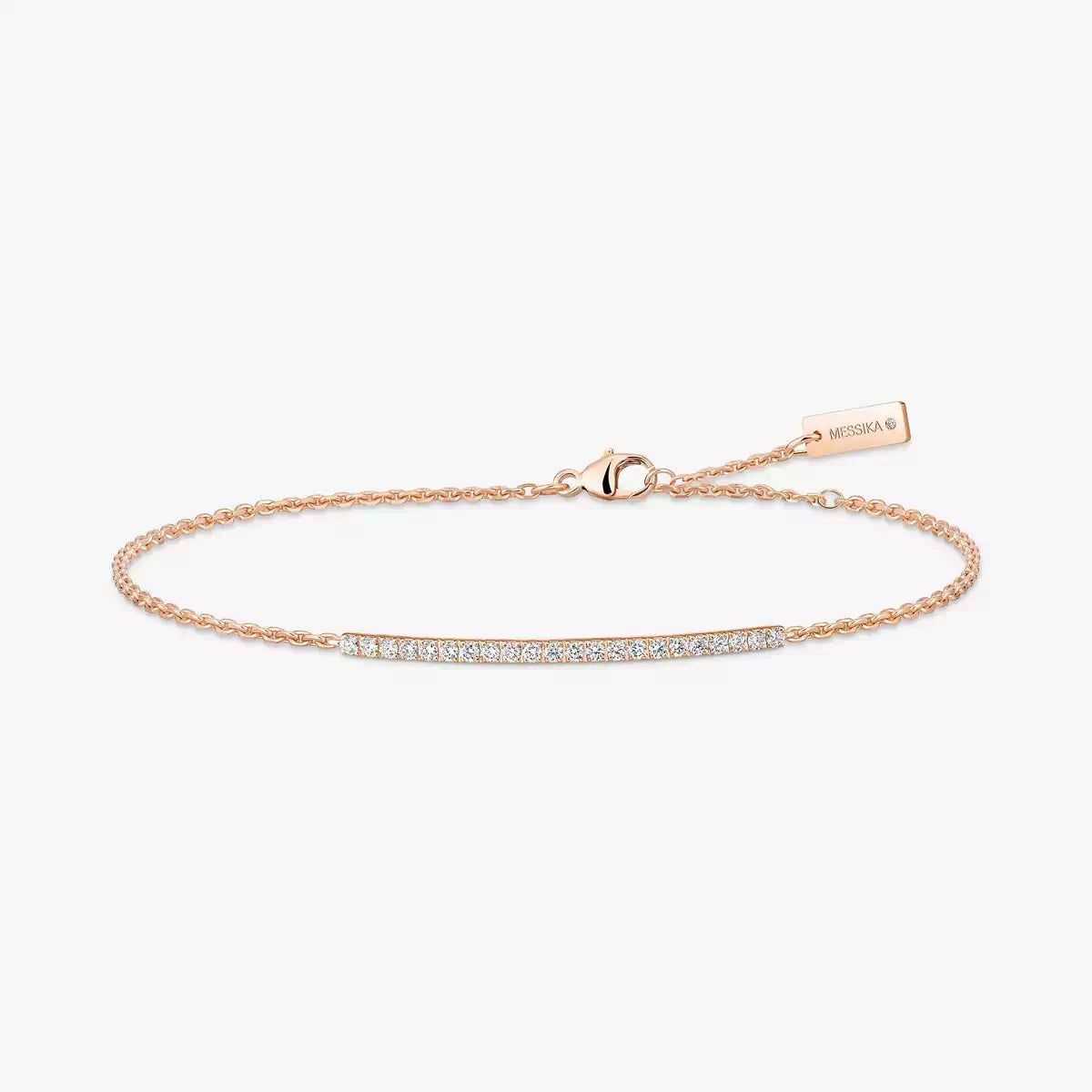 [Noble Aura jewelry]Diamond Thin Bangle 0.15ct My Twin Toi & Moi