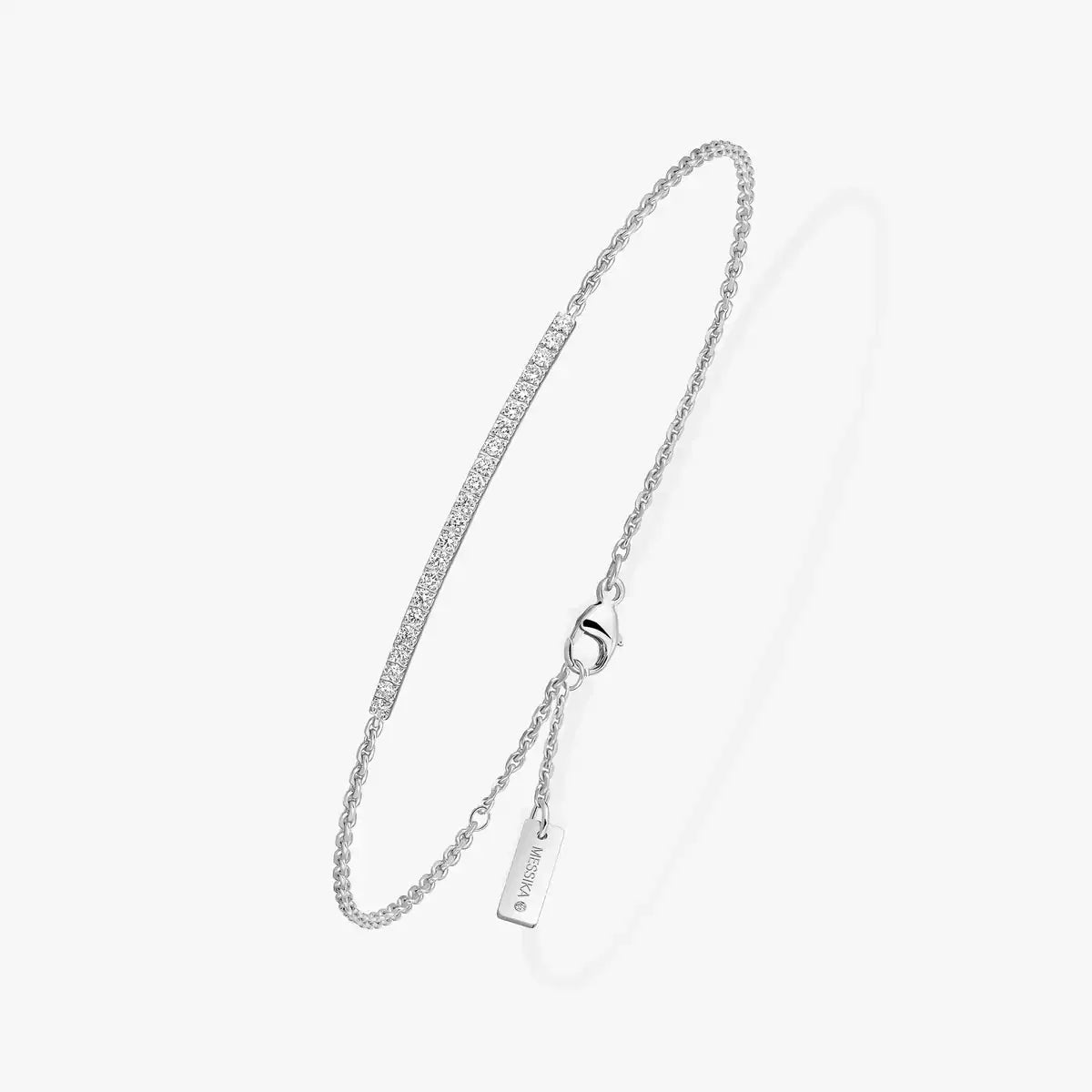 [Noble Aura jewelry]Diamond Thin Bangle 0.15ct My Twin Toi & Moi