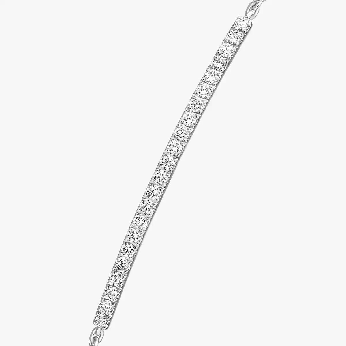 [Noble Aura jewelry]Diamond Thin Bangle 0.15ct My Twin Toi & Moi