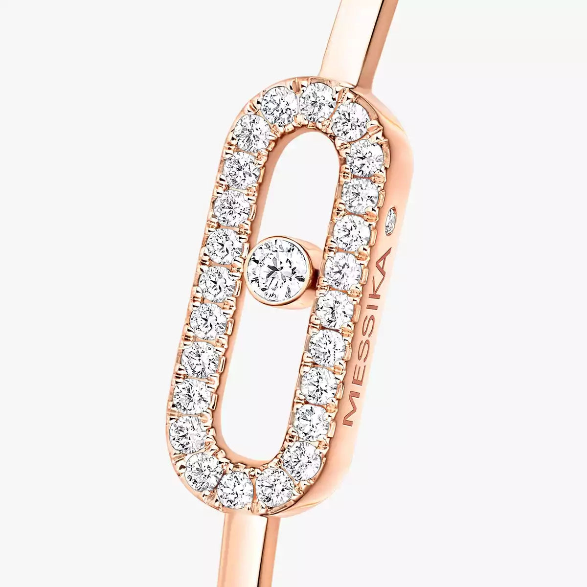 [Noble Aura jewelry]Move Uno pavé flex bangle medium