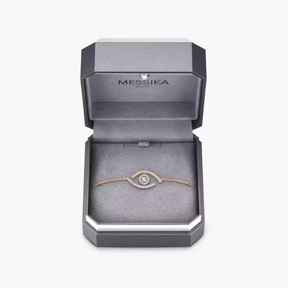 [Noble Aura jewelry]Lucky Eye Pave-Set Diamond Bracelet