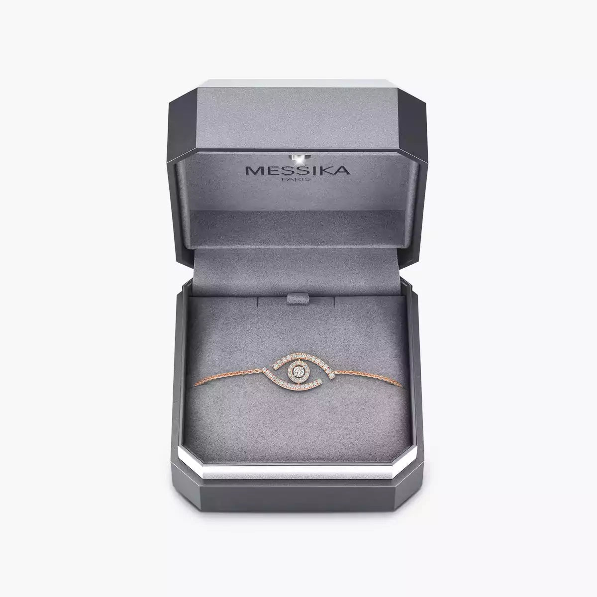 [Noble Aura jewelry]Lucky Eye Pave-Set Diamond Bracelet