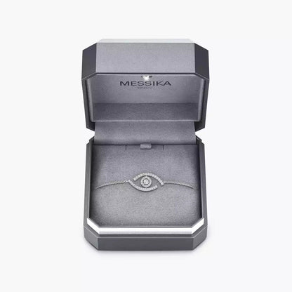[Noble Aura jewelry]Lucky Eye Pave-Set Diamond Bracelet