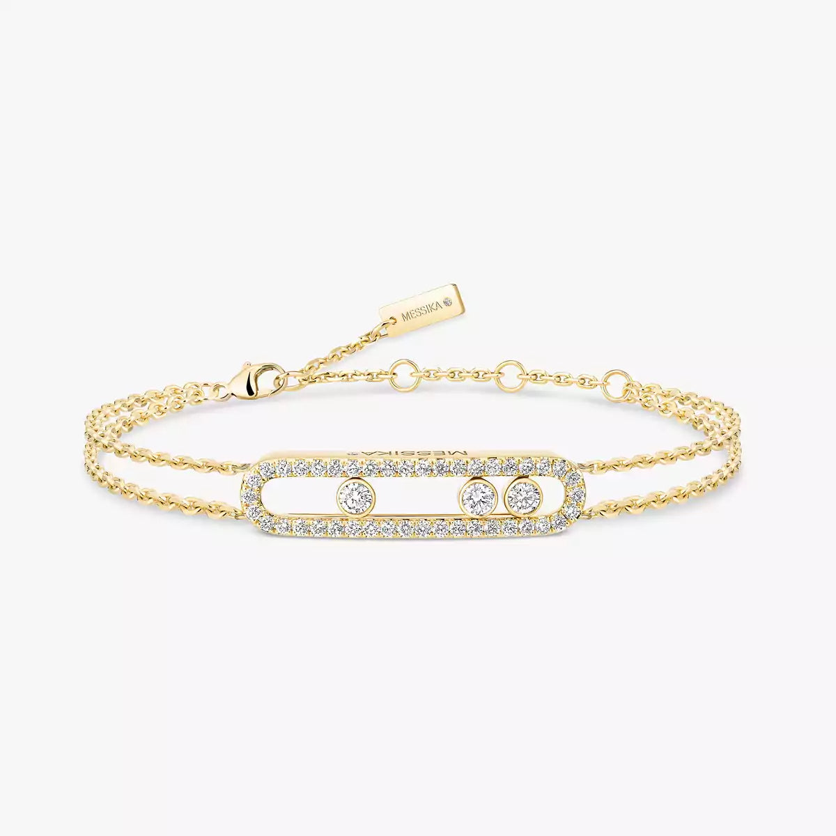 [Noble Aura jewelry] Move Classique pavé bracelet