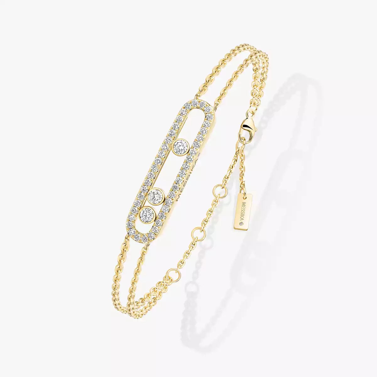 [Noble Aura jewelry] Move Classique pavé bracelet