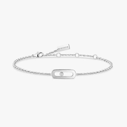 [Noble Aura jewelry]Move Uno Diamond Bracelet