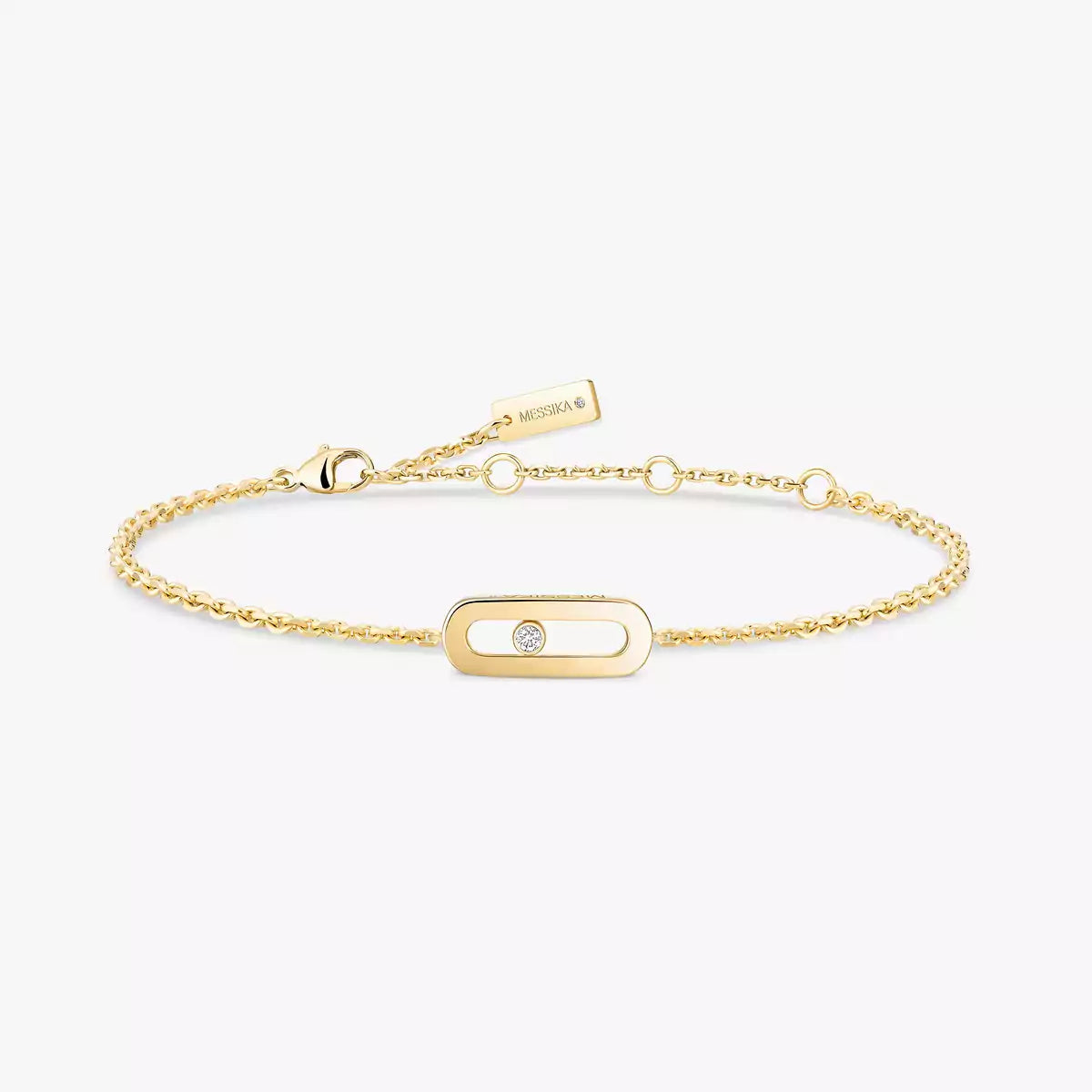 [Noble Aura jewelry]Move Uno Diamond Bracelet