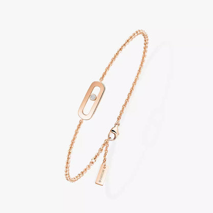 [Noble Aura jewelry]Move Uno Diamond Bracelet