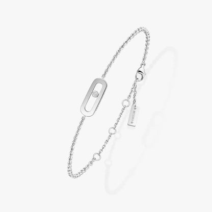 [Noble Aura jewelry]Move Uno Diamond Bracelet