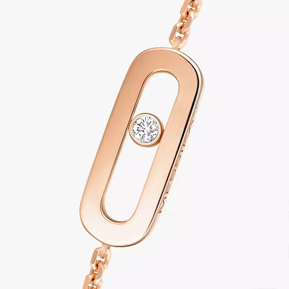 [Noble Aura jewelry]Move Uno Diamond Bracelet