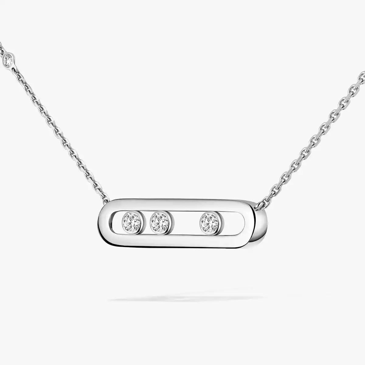 [Noble Aura jewelry] Baby Move Gold Diamond Necklace