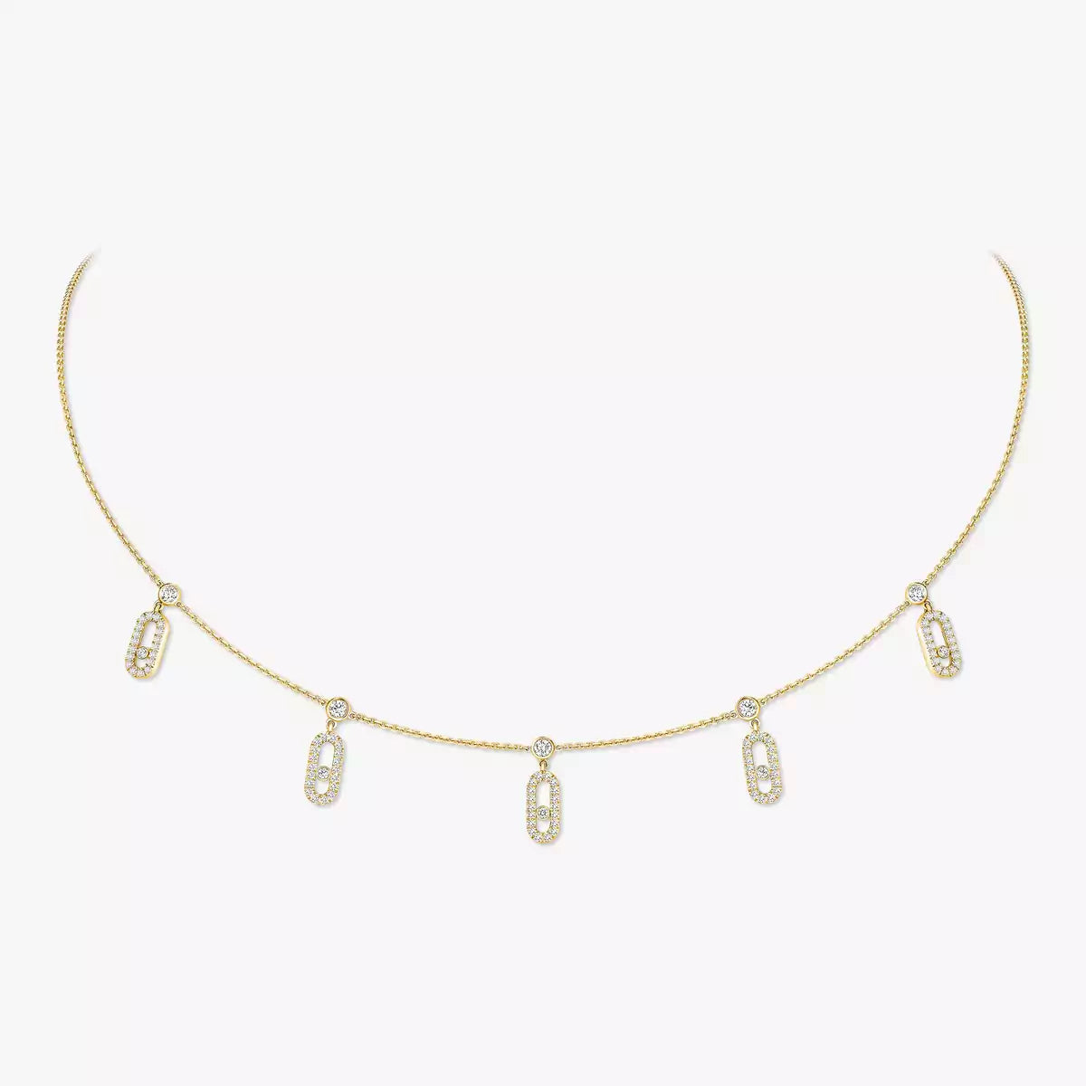 [Noble Aura jewelry]Move Uno Necklace