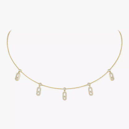 [Noble Aura jewelry]Move Uno Necklace