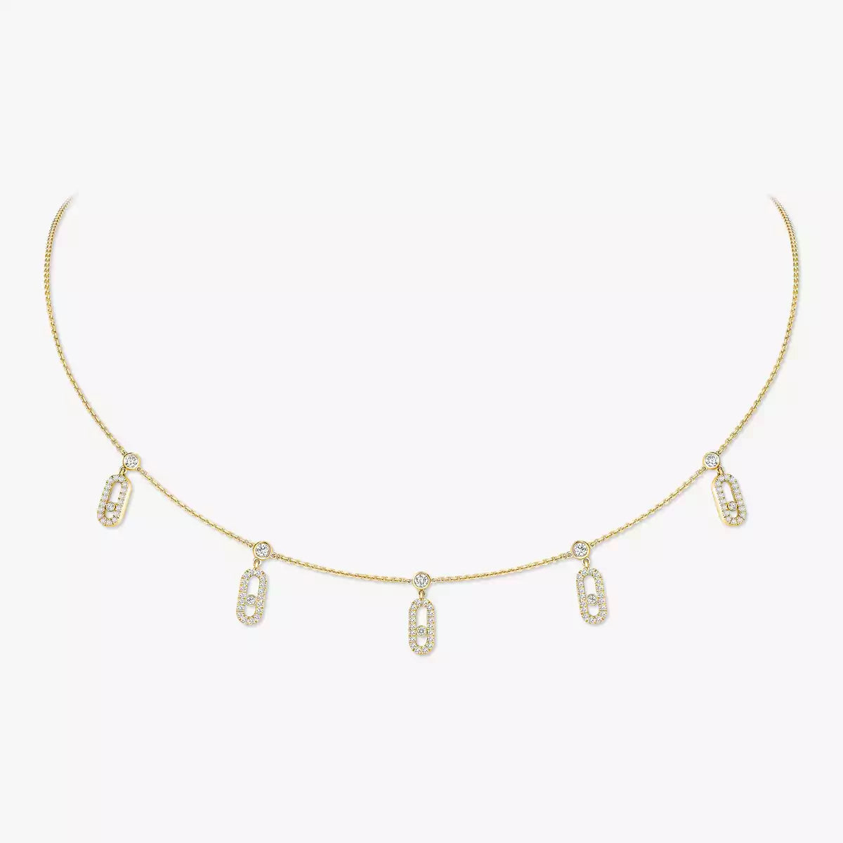 [Noble Aura jewelry]Move Uno Necklace