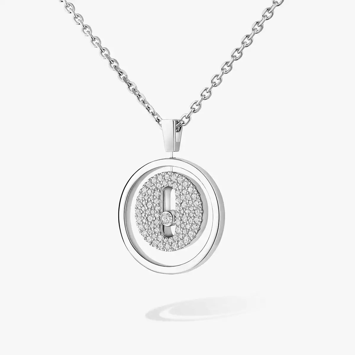 [Noble Aura jewelry] Lucky Move Diamond Necklace