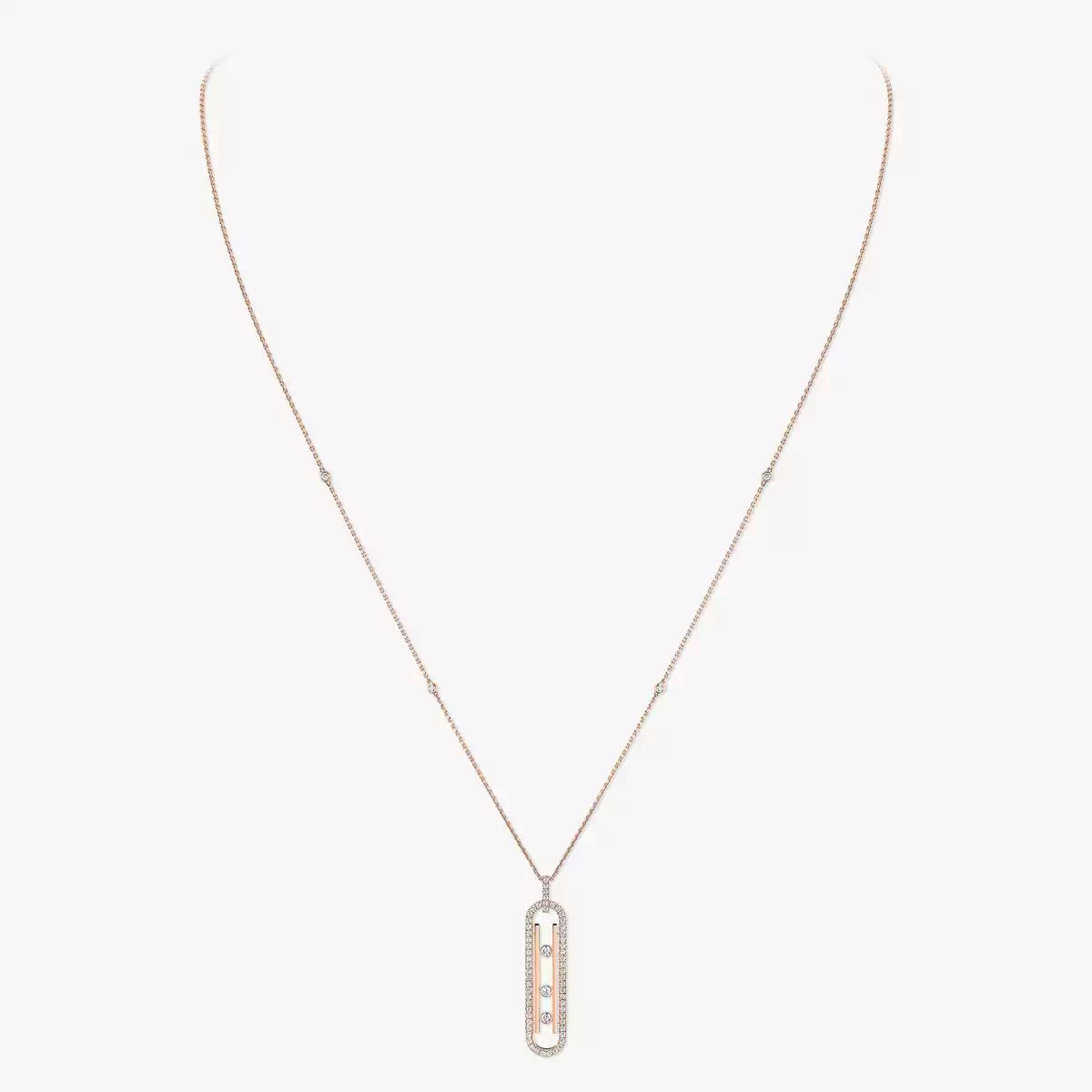 [Noble Aura jewelry]Diamond Necklace Move 10Th