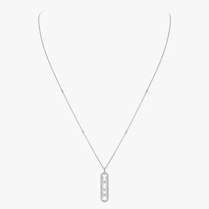 [Noble Aura jewelry]Diamond Necklace Move 10Th