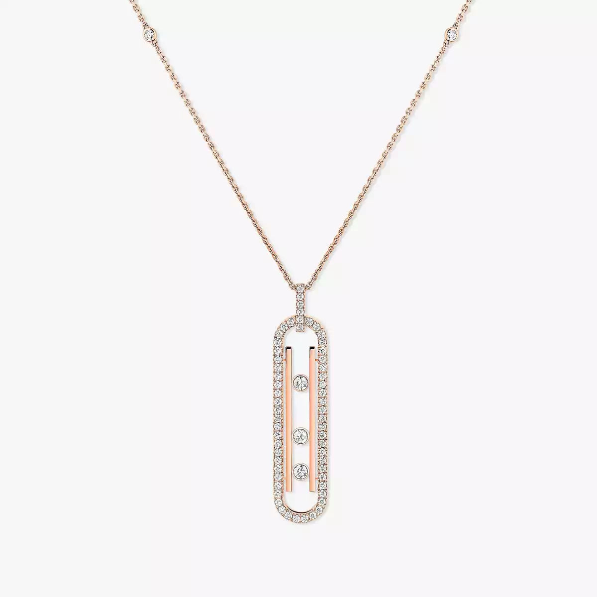 [Noble Aura jewelry]Diamond Necklace Move 10Th