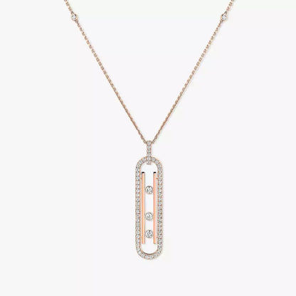 [Noble Aura jewelry]Diamond Necklace Move 10Th