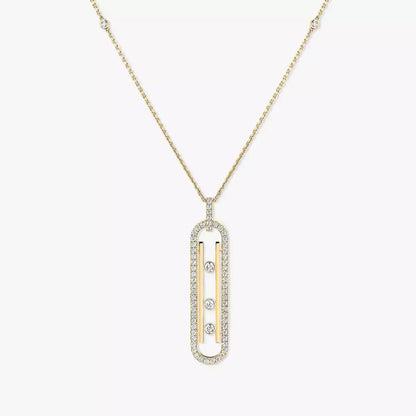 [Noble Aura jewelry]Diamond Necklace Move 10Th