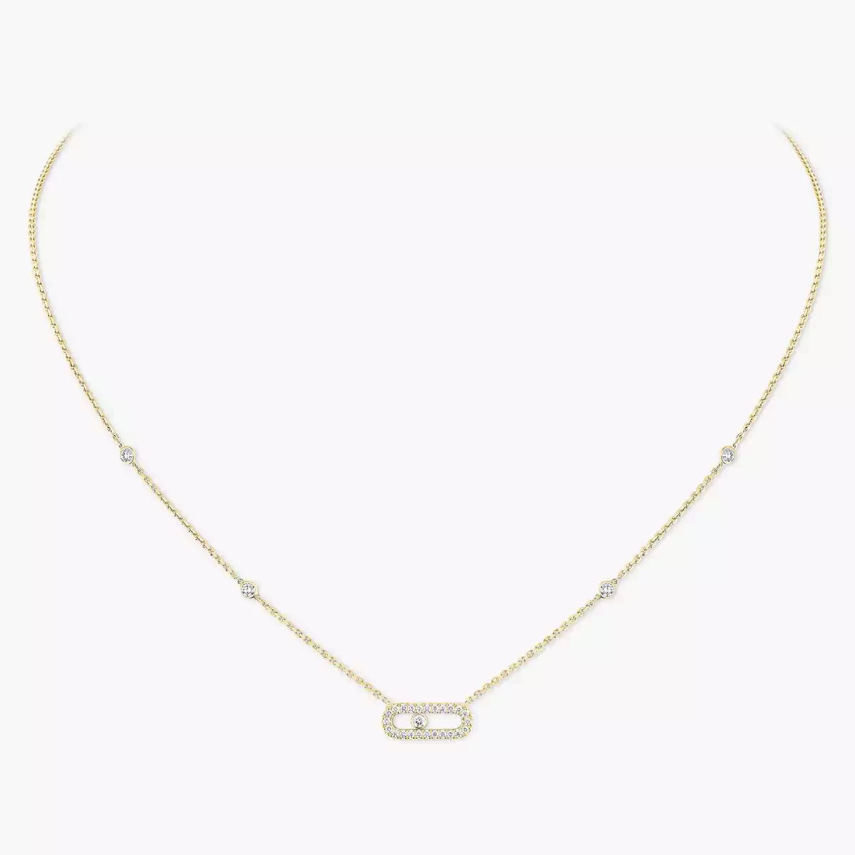 [Noble Aura jewelry]Move Uno Necklace