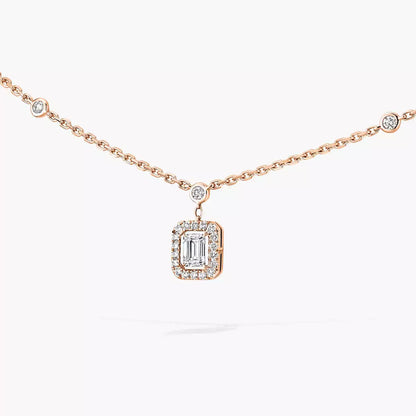 [Noble Aura jewelry]My Twin Diamond Necklace in Silver