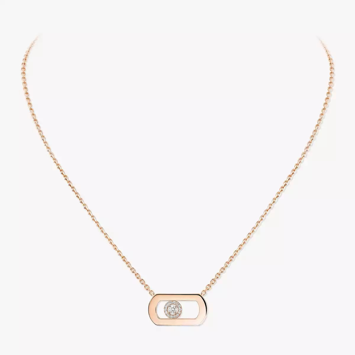 [Noble Aura jewelry]So Move Diamond Necklace in Gold
