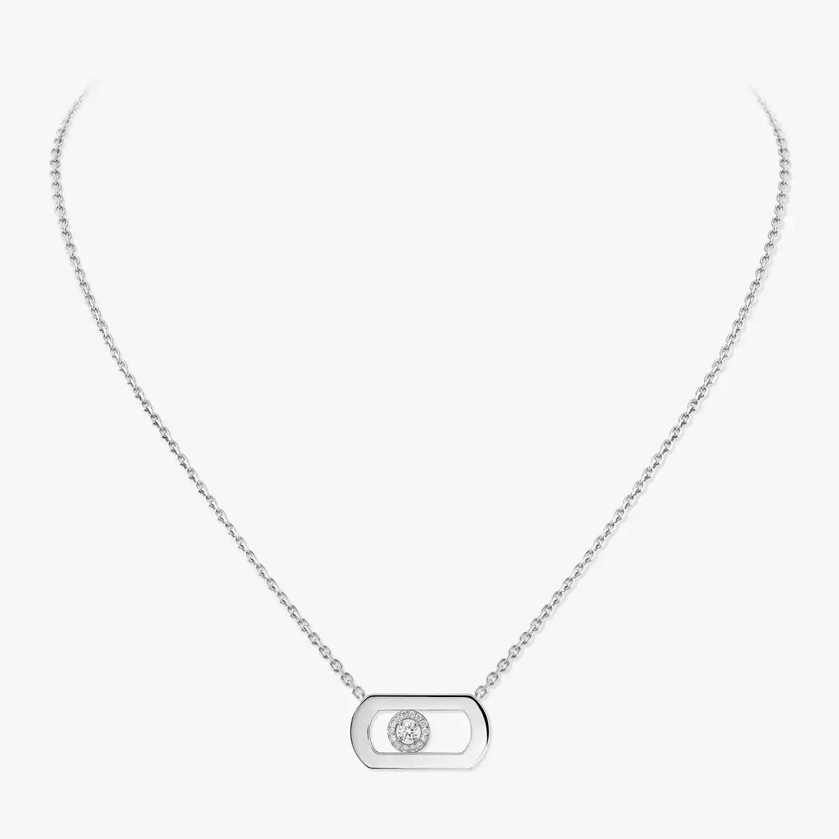 [Noble Aura jewelry]So Move Diamond Necklace in Gold