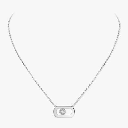[Noble Aura jewelry]So Move Diamond Necklace in Gold