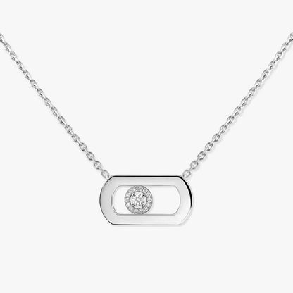 [Noble Aura jewelry]So Move Diamond Necklace in Gold