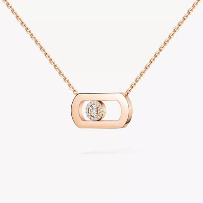 [Noble Aura jewelry]So Move Diamond Necklace in Gold