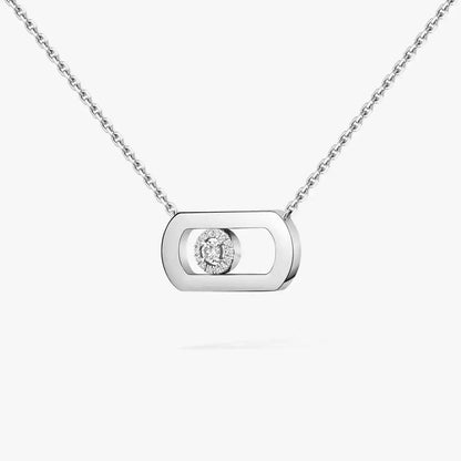 [Noble Aura jewelry]So Move Diamond Necklace in Gold