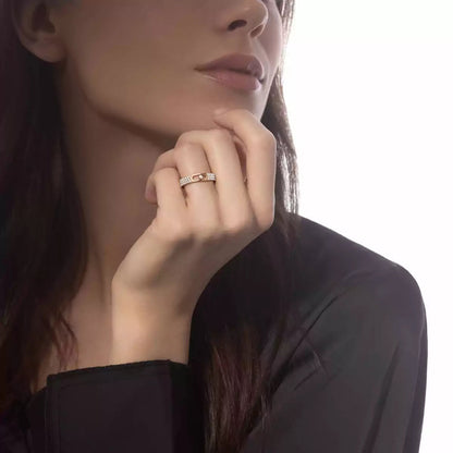 [Noble Aura jewelry]Move Joaillerie Pave_ Diamond Wedding Ring