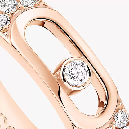 [Noble Aura jewelry]Move Joaillerie Pave_ Diamond Wedding Ring