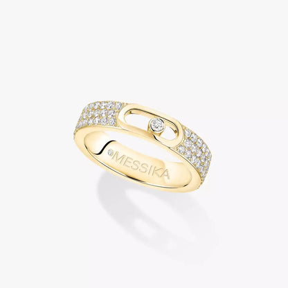 [Noble Aura jewelry]Move Joaillerie Pave_ Diamond Wedding Ring