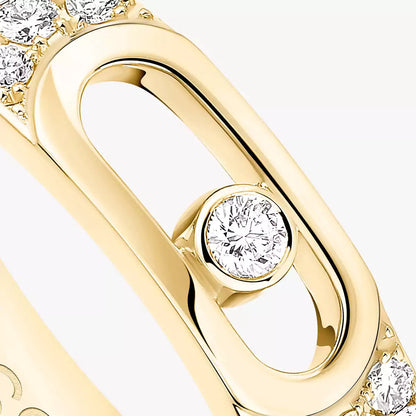 [Noble Aura jewelry]Move Joaillerie Pave_ Diamond Wedding Ring