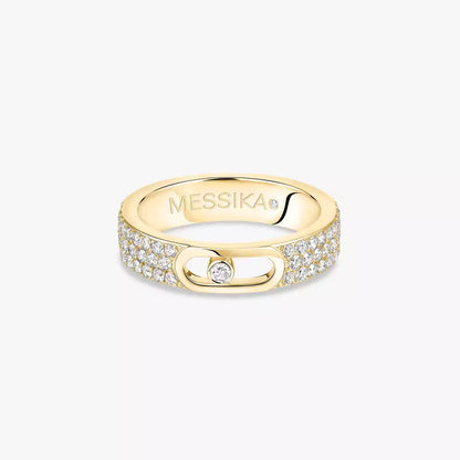 [Noble Aura jewelry]Move Joaillerie Pave_ Diamond Wedding Ring