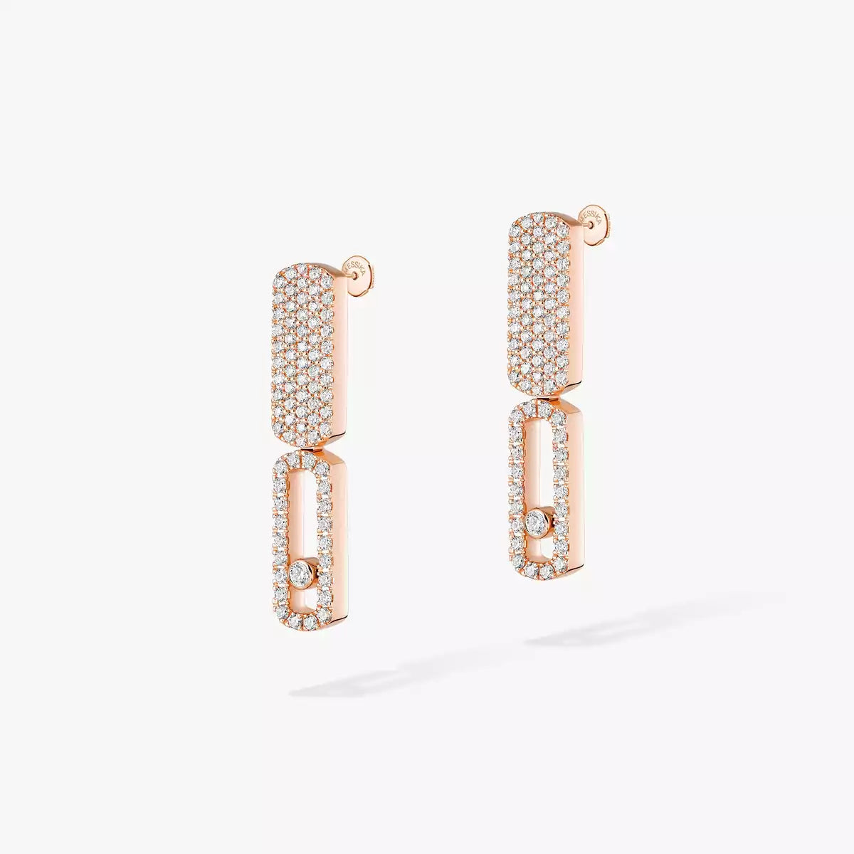 [Noble Aura jewelry]Imperial Move SM Diamond Earrings