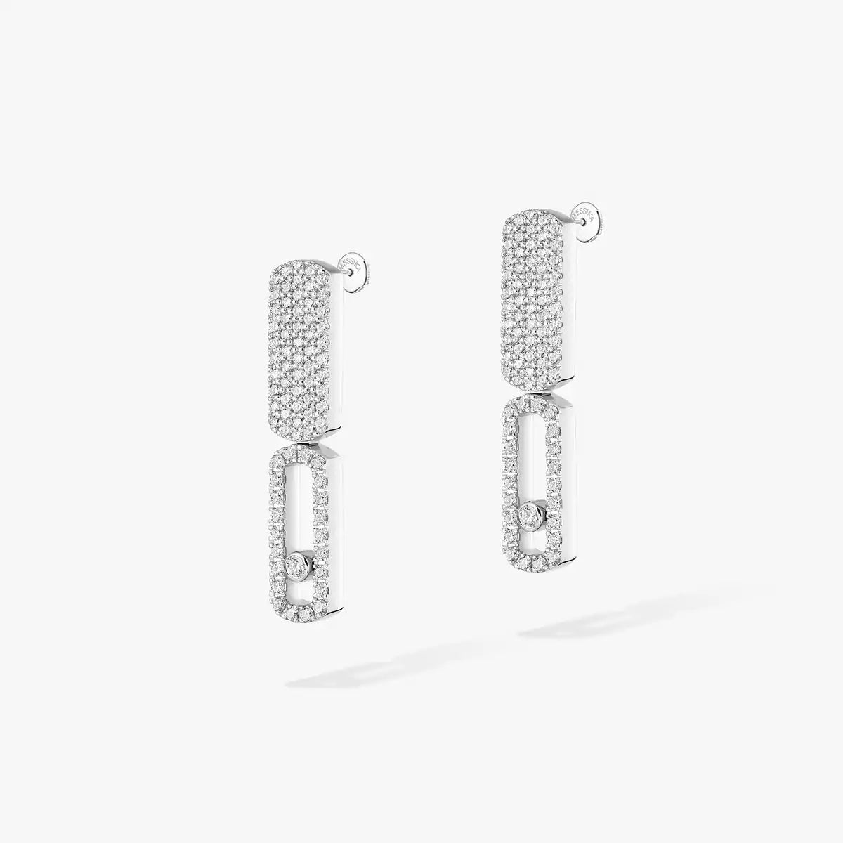 [Noble Aura jewelry]Imperial Move SM Diamond Earrings