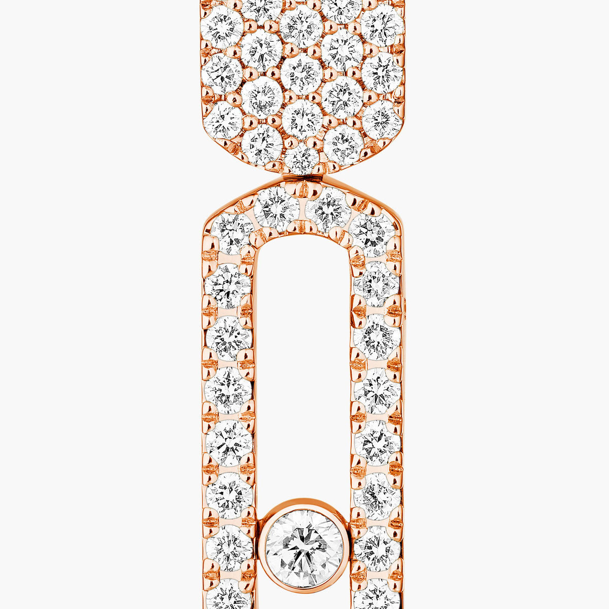[Noble Aura jewelry]Imperial Move SM Diamond Earrings